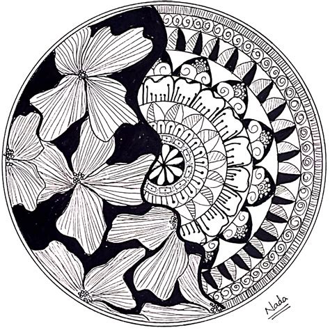 Flower Mandala Art! : r/Mandala