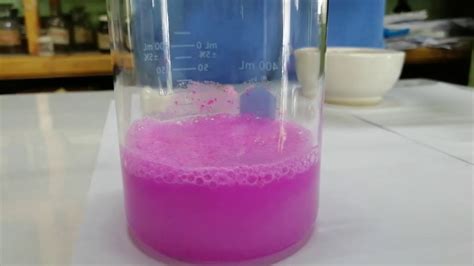 Reaction of Hydrochloric Acid (HCl) and Chalk (CaCO3) - YouTube