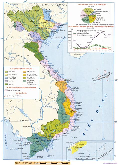 BẢN ĐỒ SÔNG NGÒI VIỆT NAM MỚI NHẤT - Quy Hoạch Việt Nam