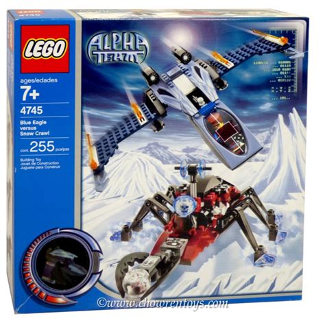 LEGO Alpha Team Sets: 4745 Blue Eagle vs. Snow Crawler NEW-4