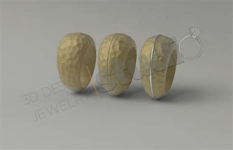 Forge rings 3d design models 3D model 3D printable | CGTrader