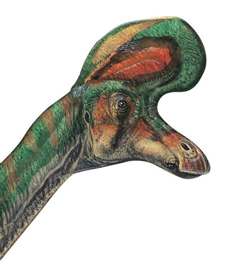 Lambeosaurus - Q-files Encyclopedia | Dinosaur art, Ancient animals ...