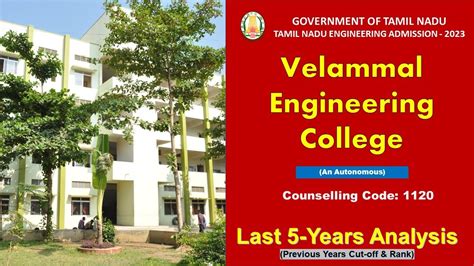 Velammal Engineering College Last 5 year Analysis #velammal # ...