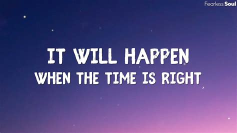 When The Time is Right (Official Lyric Video) Fearless Soul