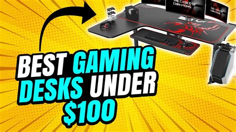 Best Gaming Desks under $100 in 2021 | Budget Gaming Desks - YouTube