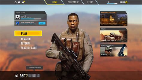 Multiplayer FPS PC UI on Behance