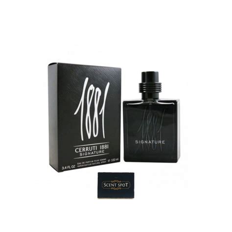 Authentic Original Nino Cerruti 1881 Signature (New in Box) 100ml Eau De Parfum Spray (Men ...