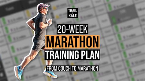 20 Week Marathon Training Plan | Couch To Marathon