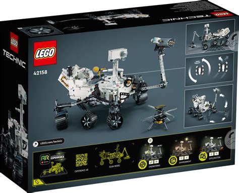 LEGO Technic 42158 NASA Mars Rover Perseverance officially revealed as latest real-life space ...