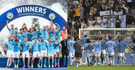 Man City lift their first UEFA Super Cup Trophy - Ikeja Bird