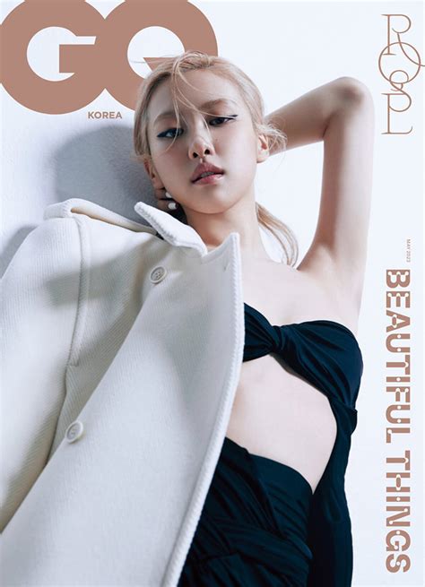 Blackpink Member Rosé Covers GQ Korea May 2023 Issue