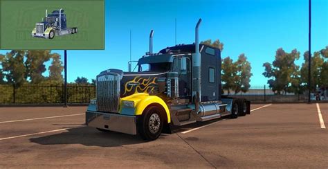 Kenworth w900 Hard Truck 18 Wheels Of Steel skin v2 Fixed - ATS mods ...