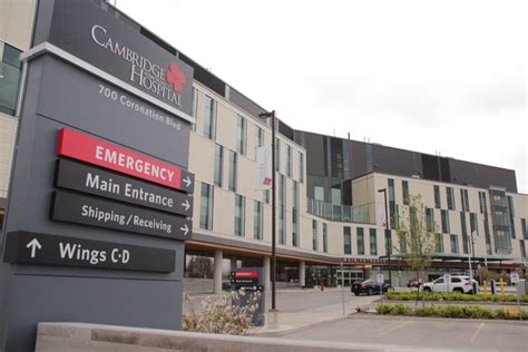 COVID-19 outbreak declared at Cambridge hospital - CambridgeToday.ca