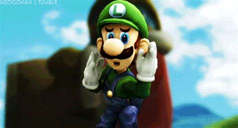 Luigi Running Gif