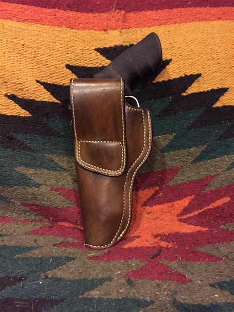 .500 Smith and Wesson holster 4" barrel — Buffalo Brand Leather