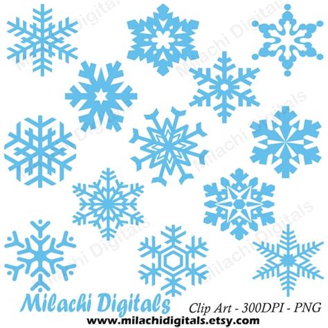 Images Of Snowflakes Clipart