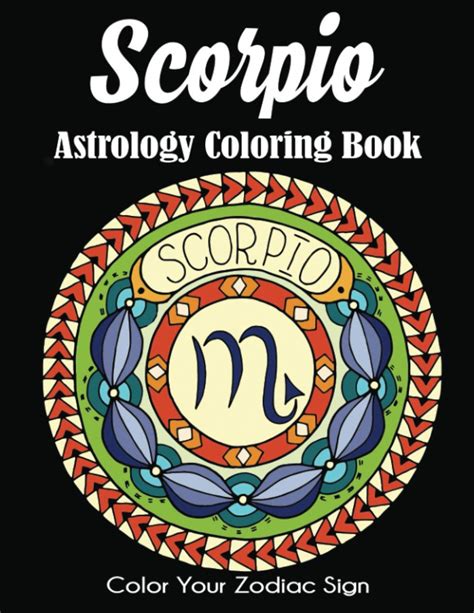 Amazon.com: Scorpio Astrology Coloring Book: Color Your Zodiac Sign ...