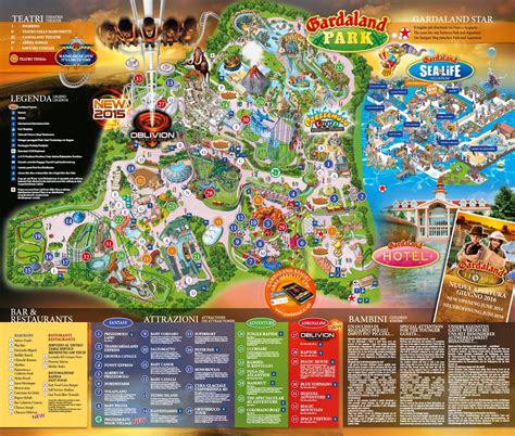 Gardaland Map