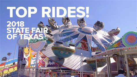 Top Rides at the State Fair of Texas 2018 - YouTube