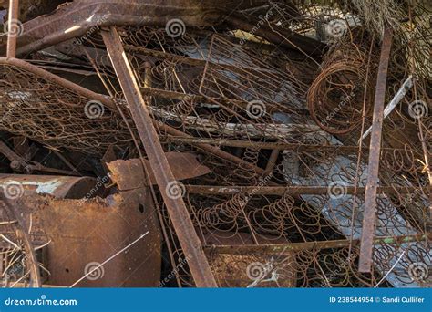 Artsy Trash Pile stock photo. Image of heap, diagonal - 238544954