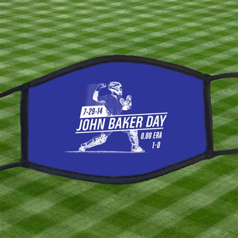 John Baker Day Facemask - Cubs Insider