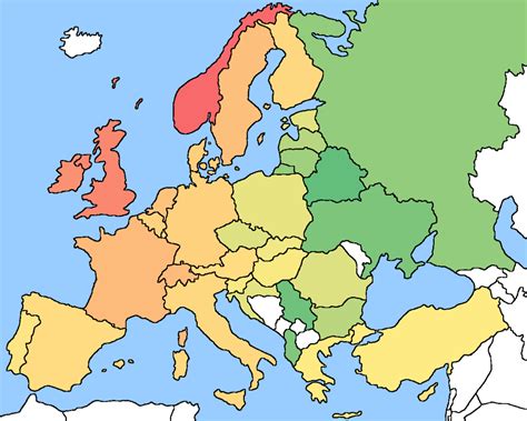 Juegos de Geografía | Juego de UNION EUROPA/SIN EURO | Cerebriti