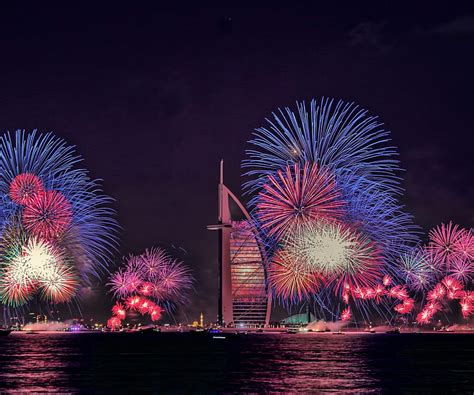 Night, Building, Dubai, Fireworks, , Atlantis The Palm, HD wallpaper ...