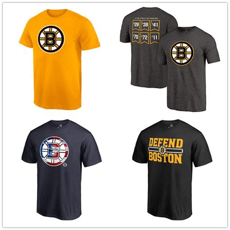 2019 Boston Bruins T Shirts Raise The Banner Tri Blend Black Short Sleeve Shirt Men Hockey Fans ...