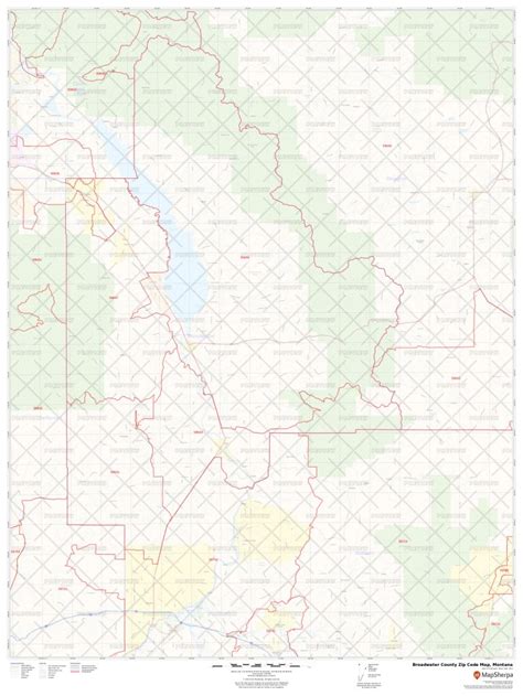 Broadwater Zip Code Map, Montana | Broadwater County Zip Codes