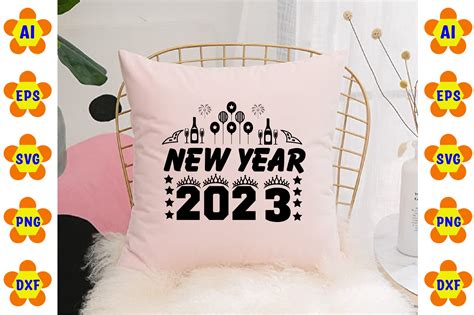 New Year 2023 Graphic by I.DESIGN4U · Creative Fabrica