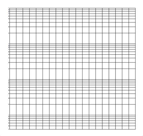 FREE 5+ Sample Semilog Graph Paper Templates in PDF | MS Word