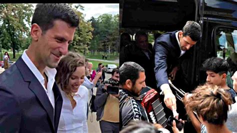 WATCH: Novak Djokovic attends his brother's wedding after skipping Davis Cup citing personal ...