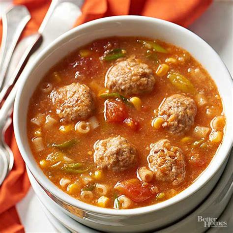 Slow Cooker Sopa de Albondigas | Better Homes & Gardens