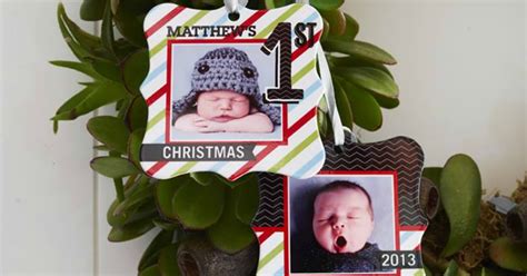 Shutterfly Custom Metal Photo Ornament ONLY $6.99 Shipped (Regularly $25)