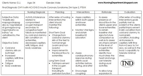 Oxygen Care Plan Template