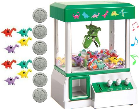 Claw Machine Arcade Game | Candy Grabber & Prize Dispenser Vending Machine Toy for Kids, with ...