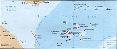 Detailed political map of Paracel Islands. Paracel Islands detailed ...