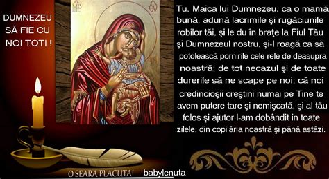 MAICA DOMNULUI: RUGĂCIUNE CĂTRE MAICA DOMNULUI