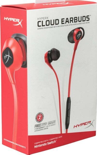 HyperX Cloud Red In Ear Gaming Headset for sale online | eBay