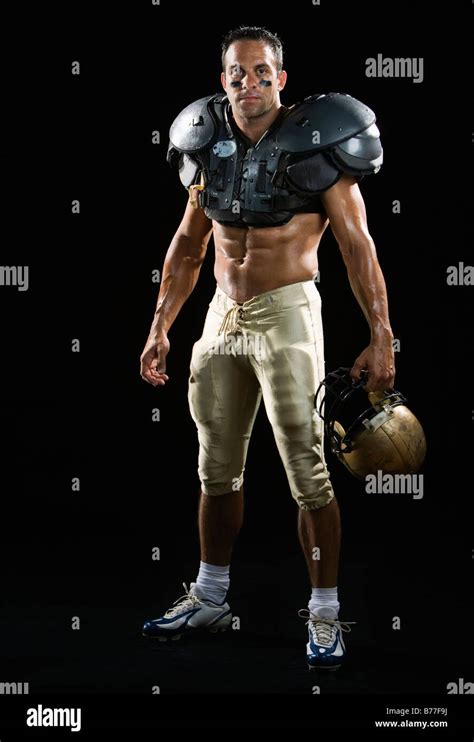 American Football Player Equipment