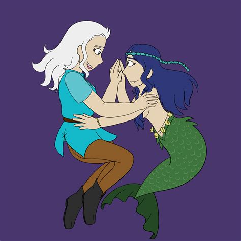 Bean and Mora for Valentine's Day : r/disenchantment