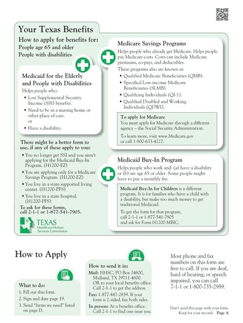 Texas Medicaid Application Form Printable - Printable Application