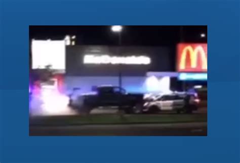 Charges laid after truck rams 2 RCMP SUVs in Alberta McDonald’s drive ...