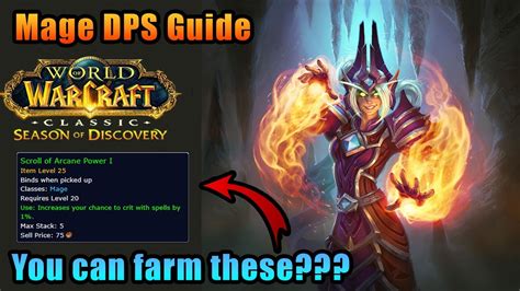 Mage SOD Guide - Best Runes, Talents, Mage scrolls & more! - YouTube