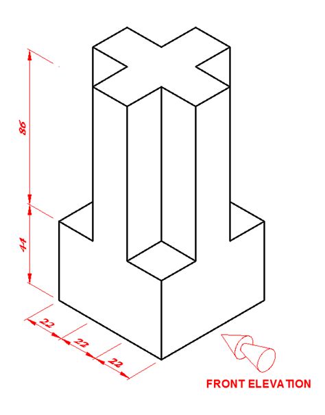 3rd Angle Orthographic Projection