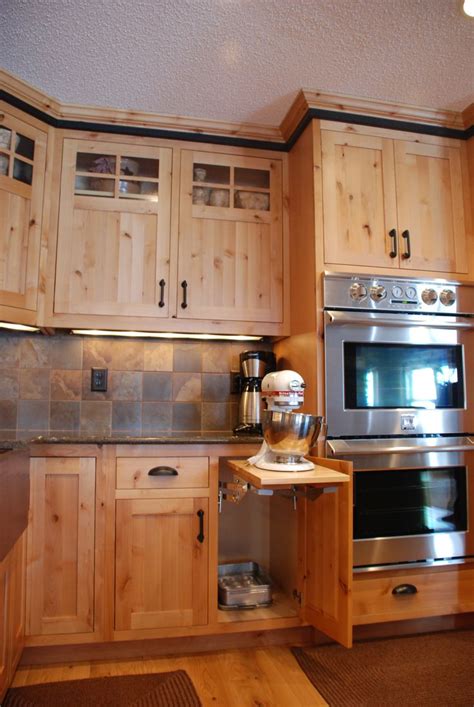 16 best knotty pine cabinets/kitchen images on Pinterest | Knotty pine ...