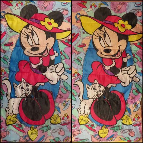 Vintage Minnie Mouse sleeping bag