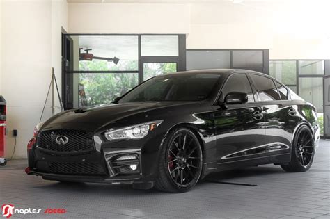 Project G O T H A M // INFINITI Q50S on XO Luxury XF1 – Advanced ...