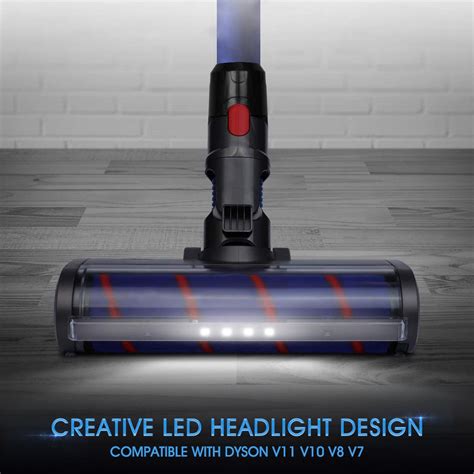 2021 UPGRADE LED Headlight Soft Roller Cleaner Head Compatible with ...