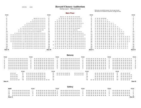 Muny Seating Chart A6 | Cabinets Matttroy